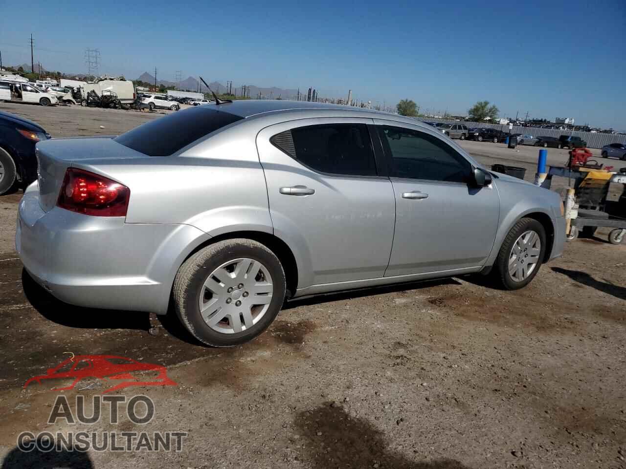 DODGE AVENGER 2012 - 1C3CDZAB5CN220204