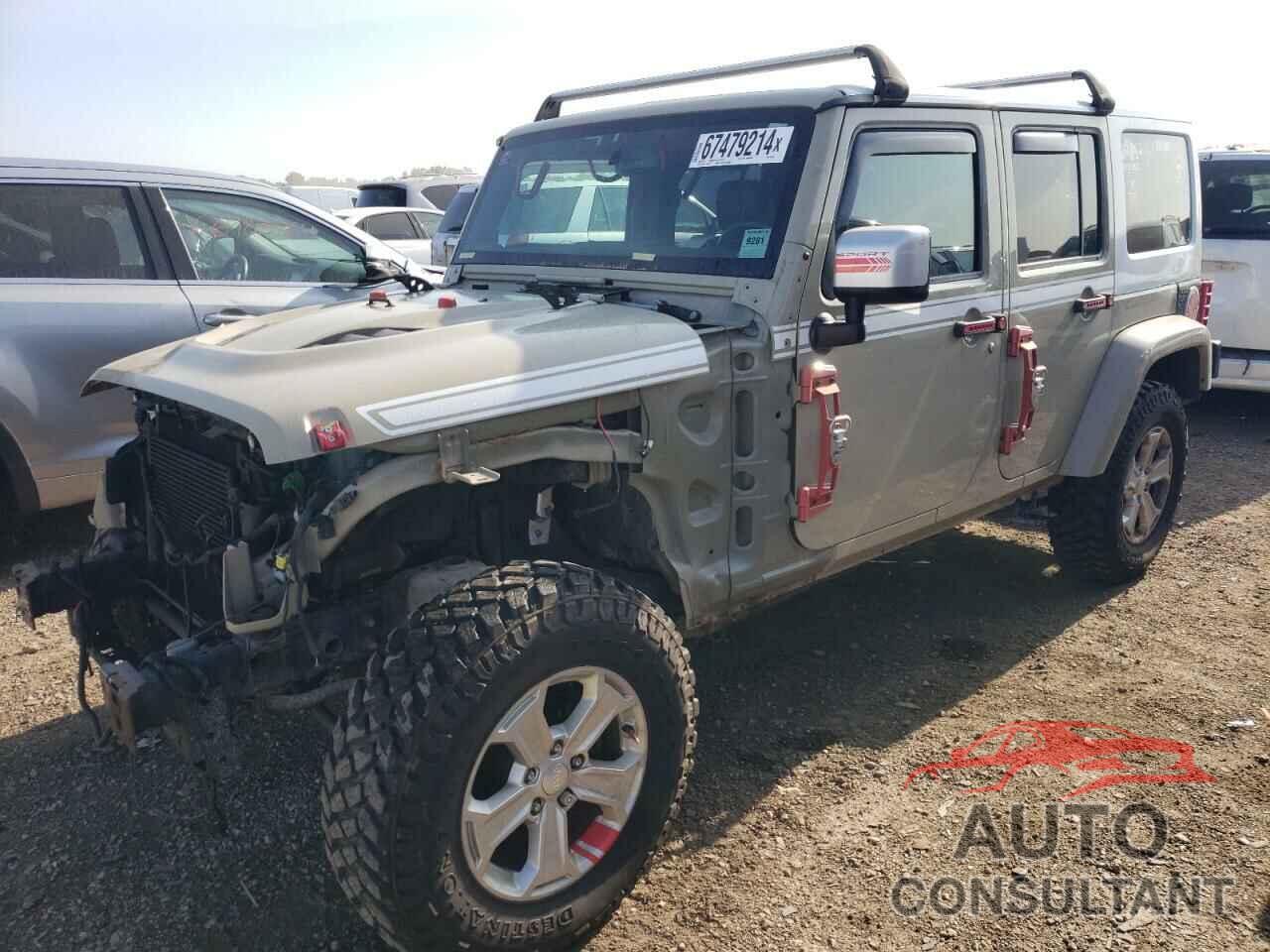JEEP WRANGLER 2017 - 1C4BJWEG8HL673689