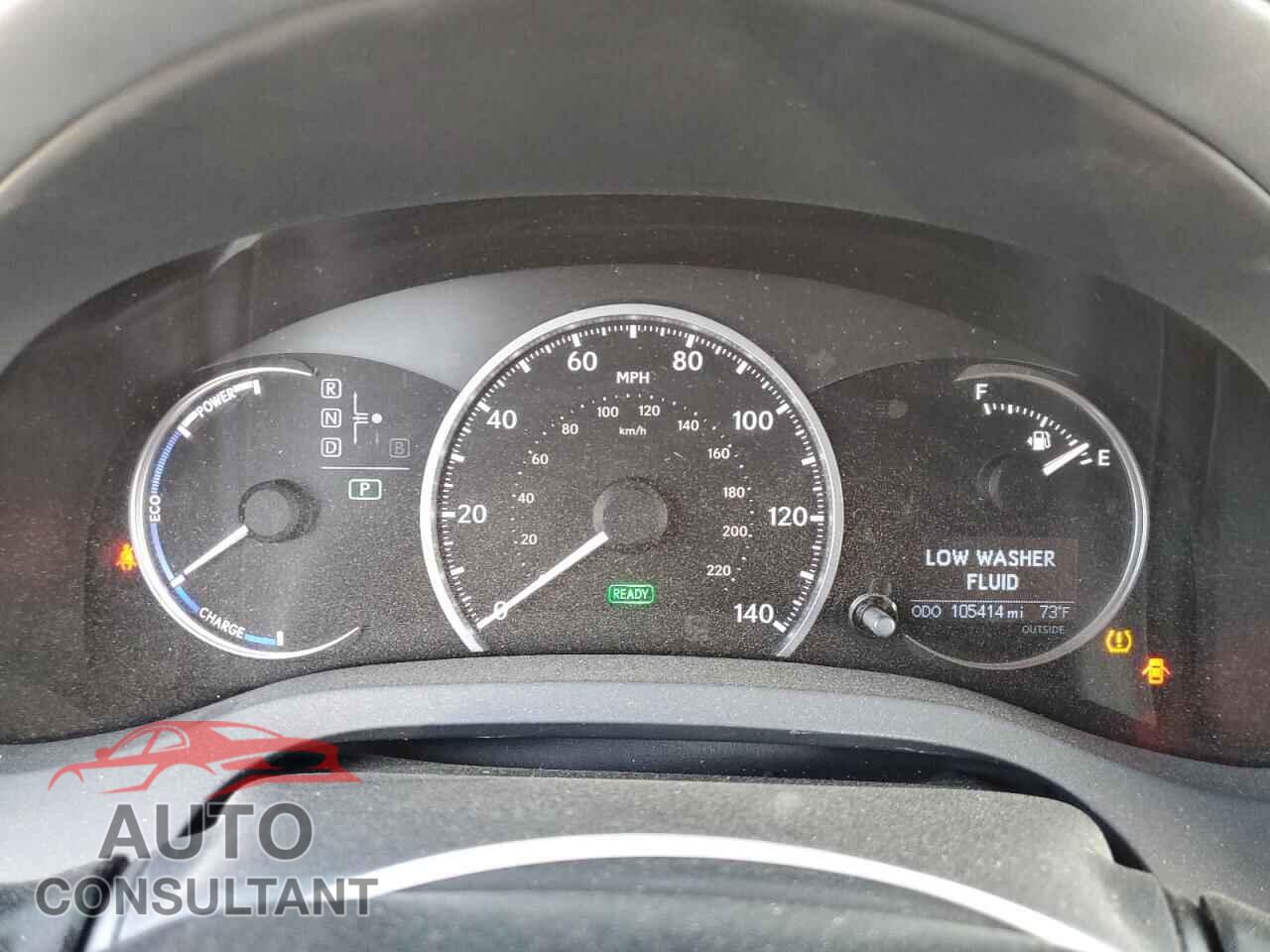 LEXUS CT 200 2012 - JTHKD5BH3C2052260
