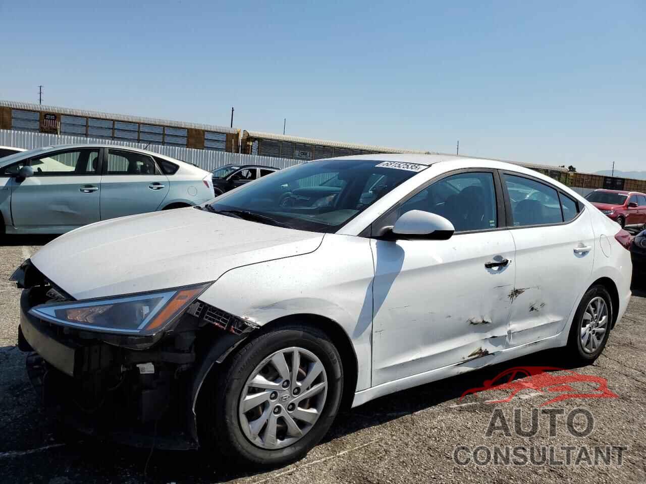 HYUNDAI ELANTRA 2019 - 5NPD74LF8KH455009