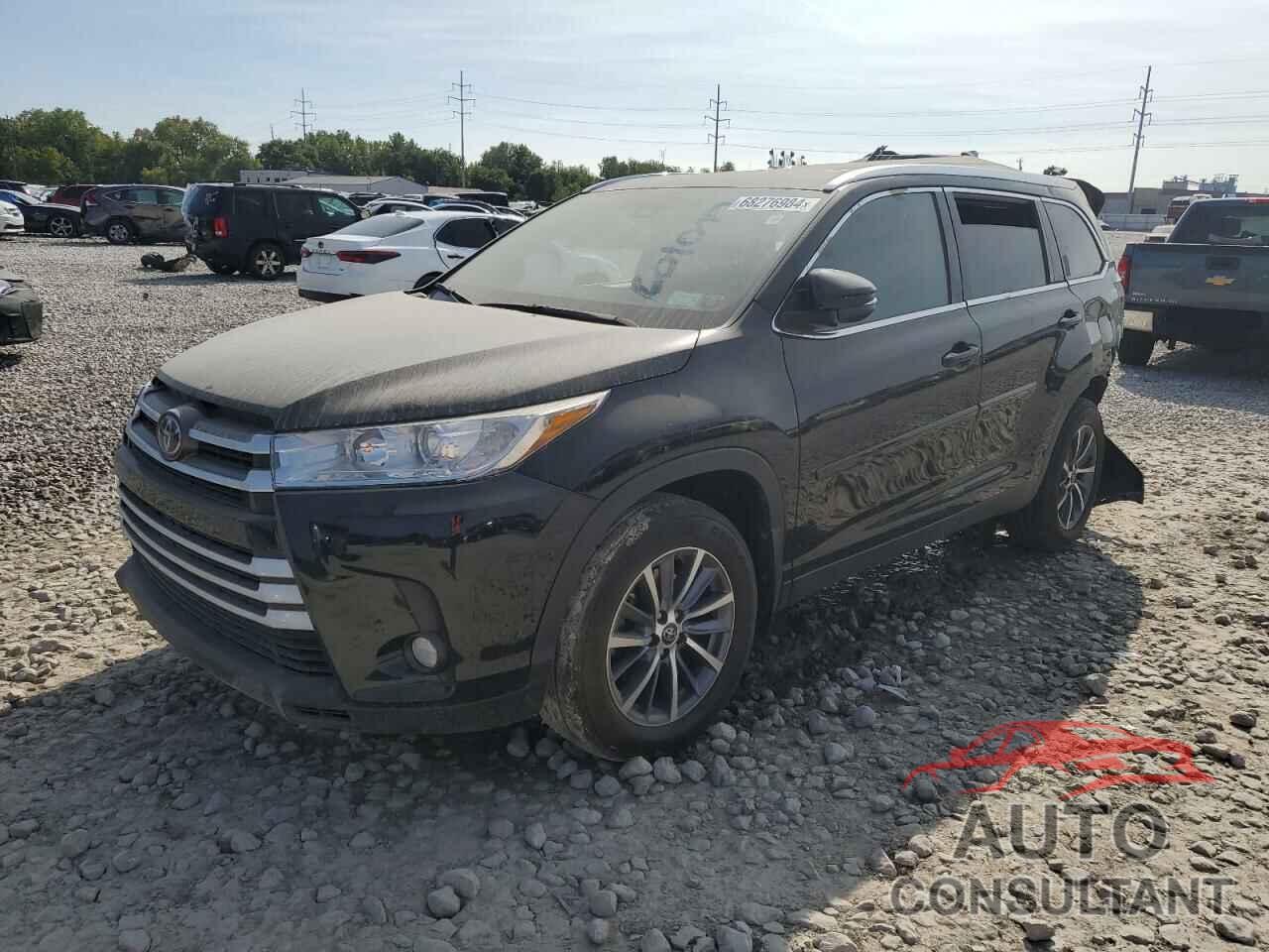 TOYOTA HIGHLANDER 2019 - 5TDJZRFH8KS601071