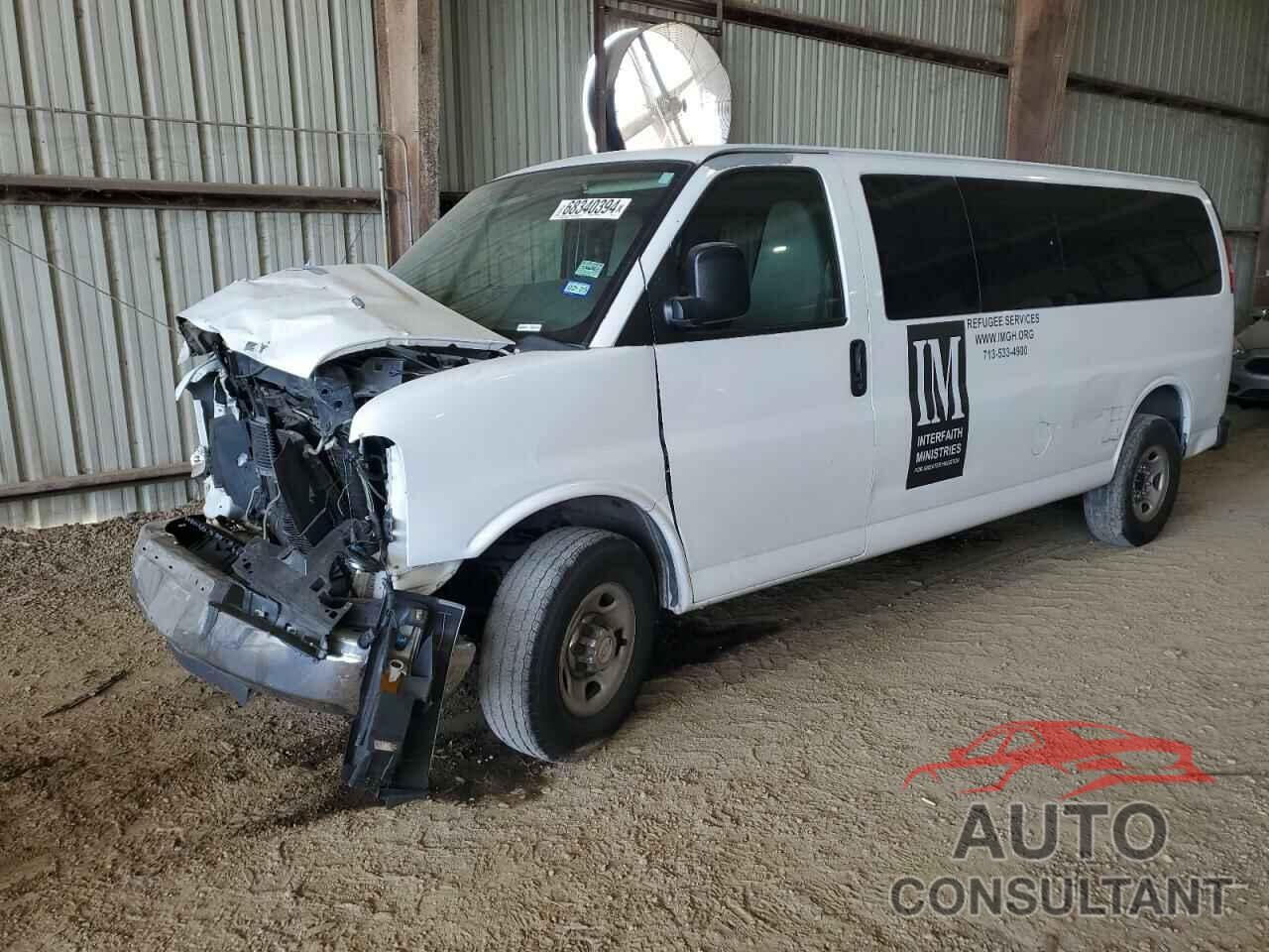 CHEVROLET EXPRESS 2010 - 1GA2G1DGXA1112195