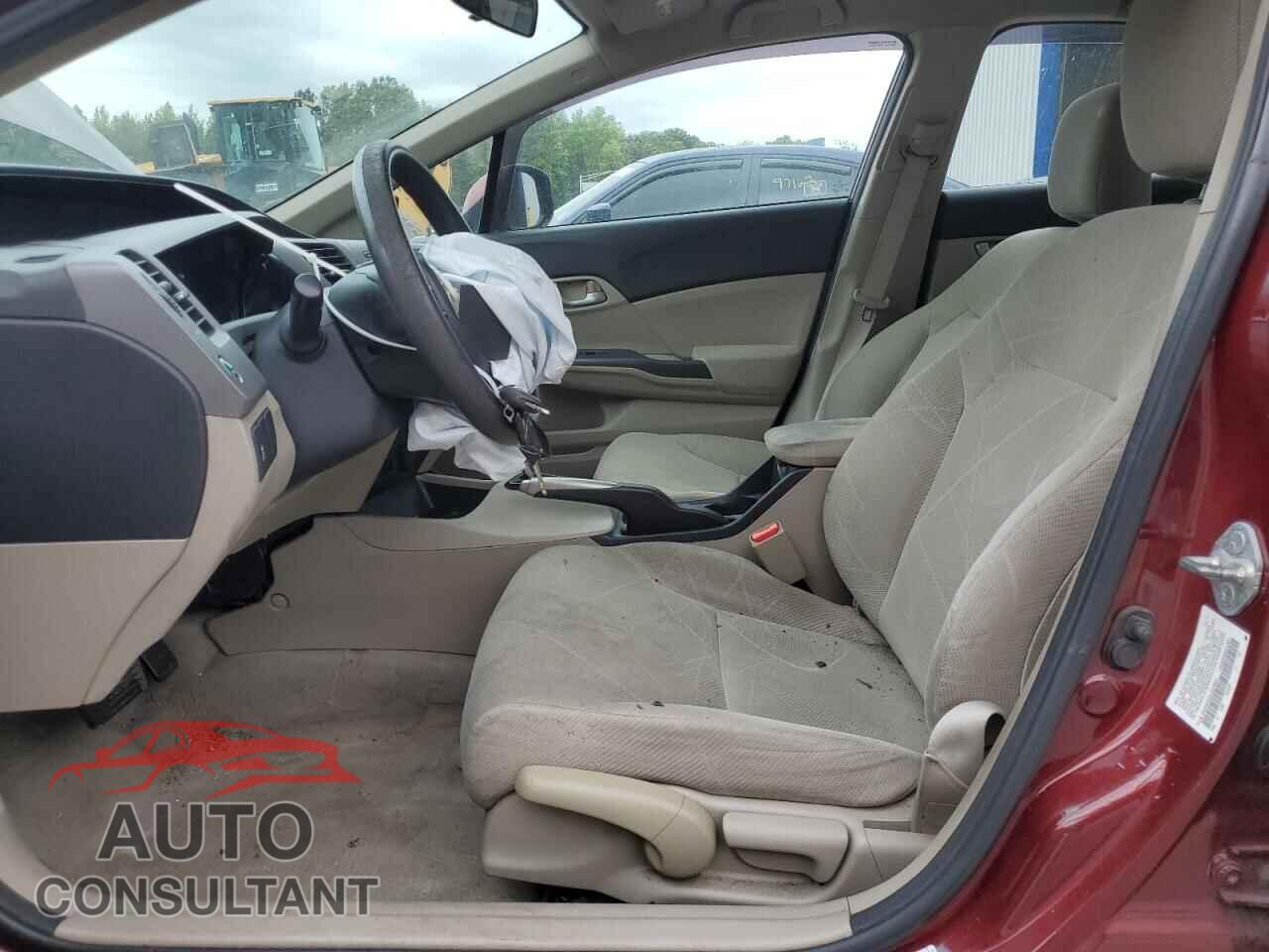HONDA CIVIC 2012 - 2HGFB2F5XCH534031