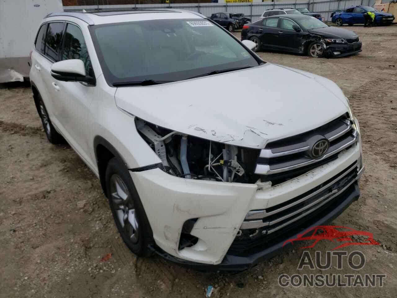 TOYOTA HIGHLANDER 2018 - 5TDDZRFH9JS836753