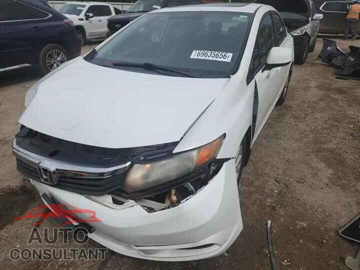 HONDA CIVIC 2012 - 2HGFB2F83CH538416