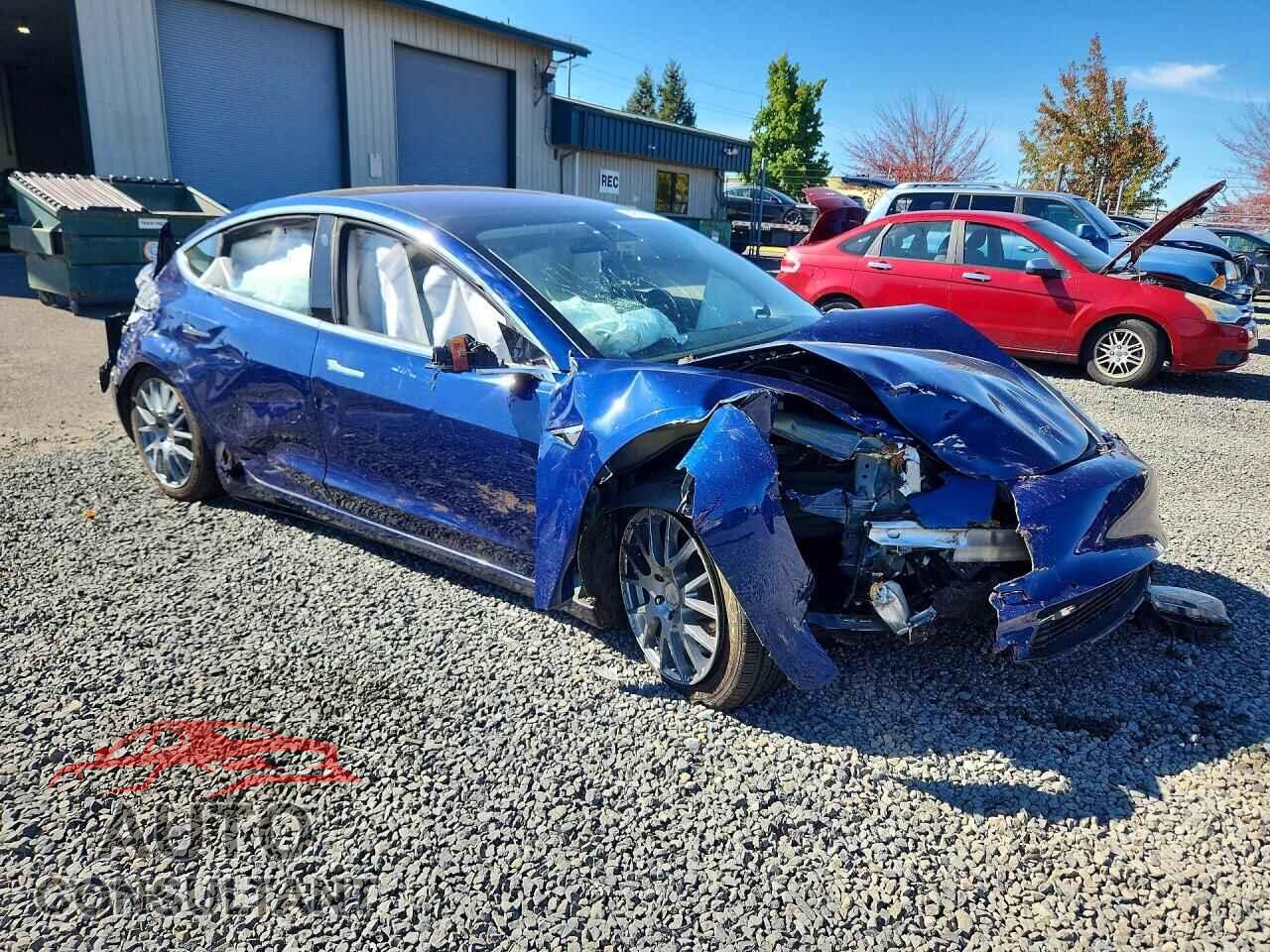 TESLA MODEL 3 2018 - 5YJ3E1EB7JF096470