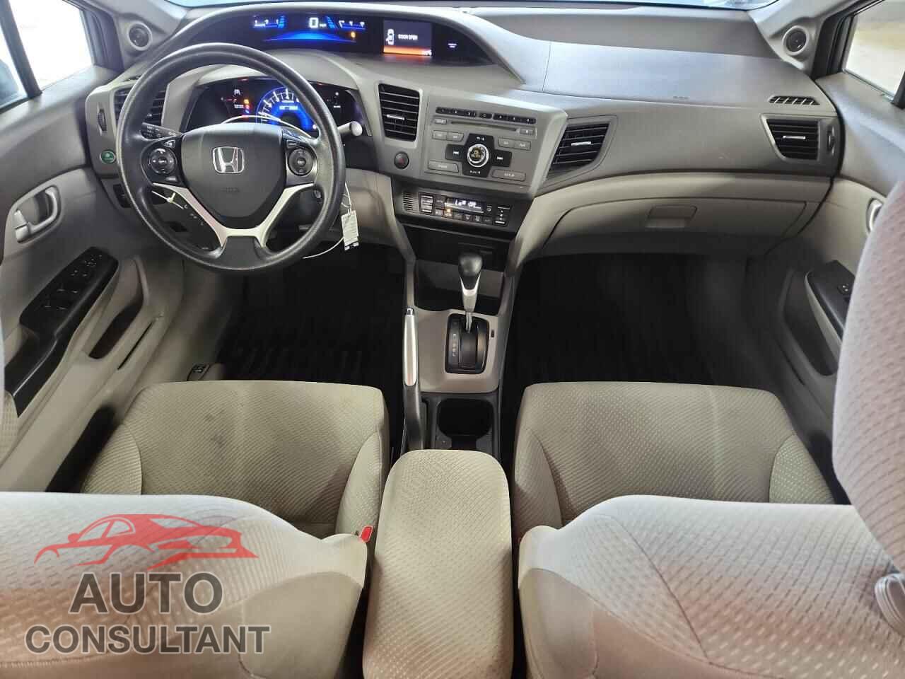 HONDA CIVIC 2012 - JHMFB4F22CS009147