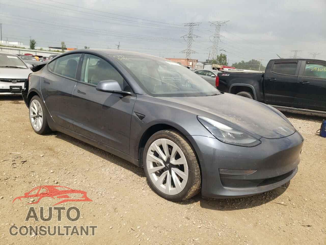 TESLA MODEL 3 2022 - 5YJ3E1EB8NF124024