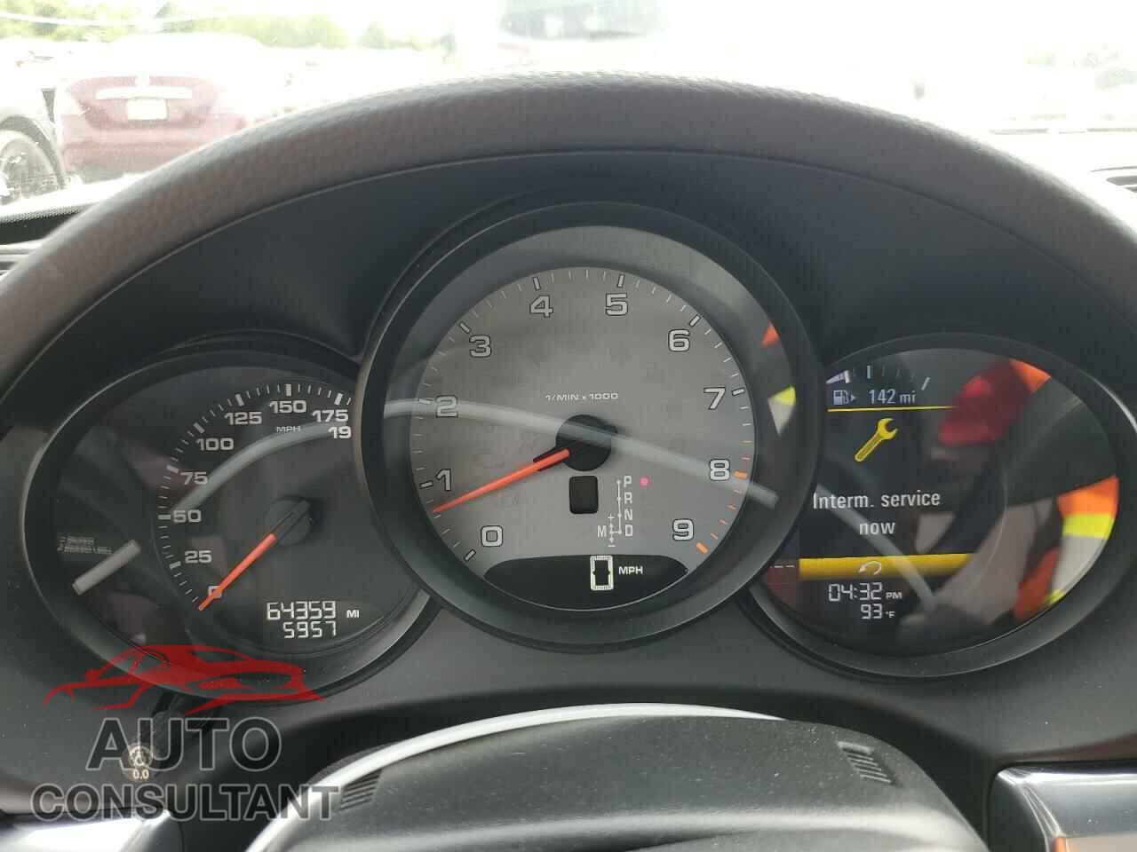 PORSCHE BOXSTER 2014 - WP0CB2A85ES140936