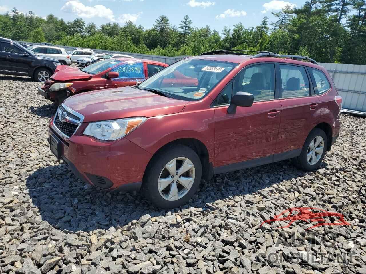 SUBARU FORESTER 2016 - JF2SJABC5GH406355