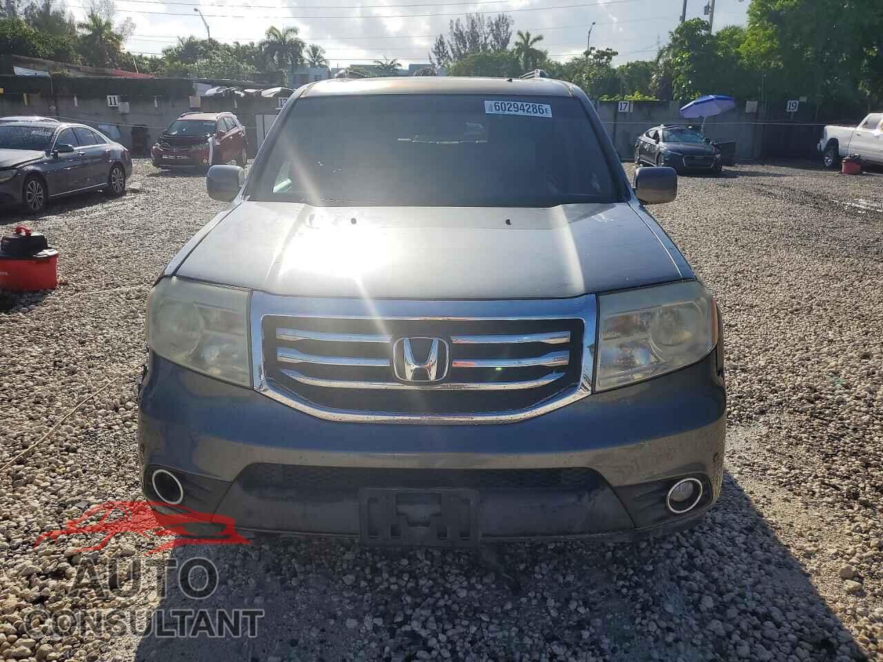 HONDA PILOT 2012 - 5FNYF3H99CB021814