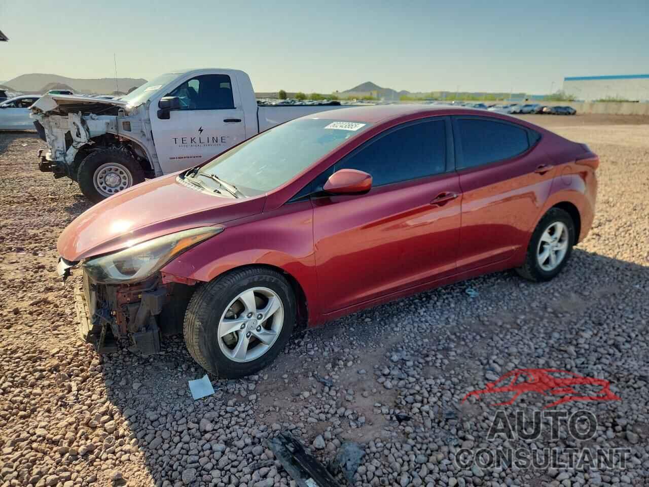 HYUNDAI ELANTRA 2014 - 5NPDH4AE9EH497071