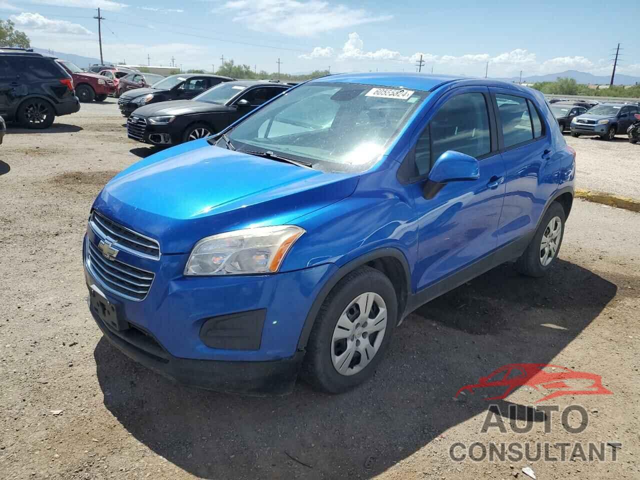 CHEVROLET TRAX 2016 - KL7CJKSB4GB701608