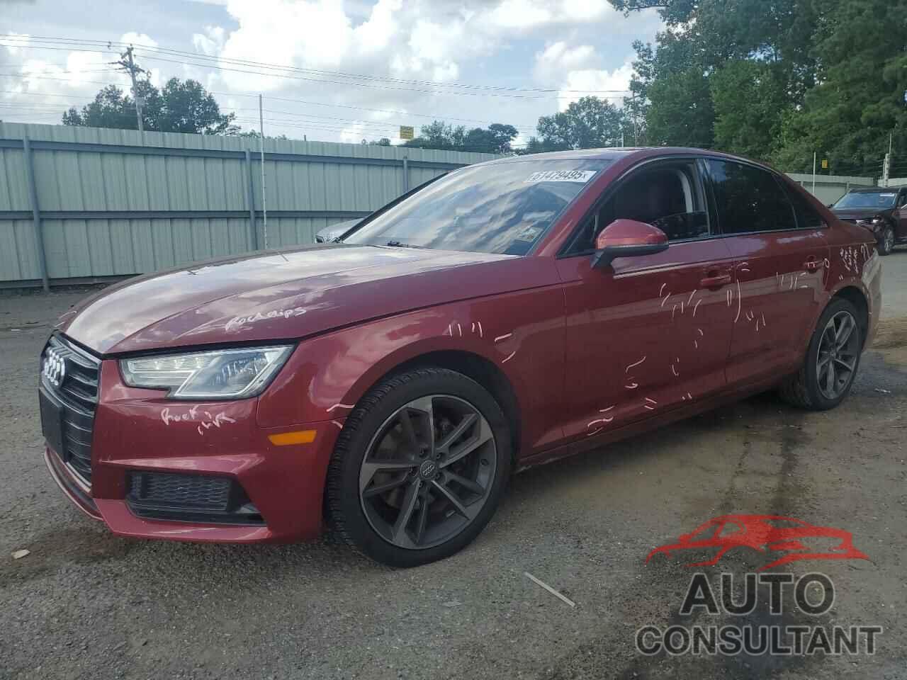 AUDI A4 2019 - WAUGMAF45KN017107