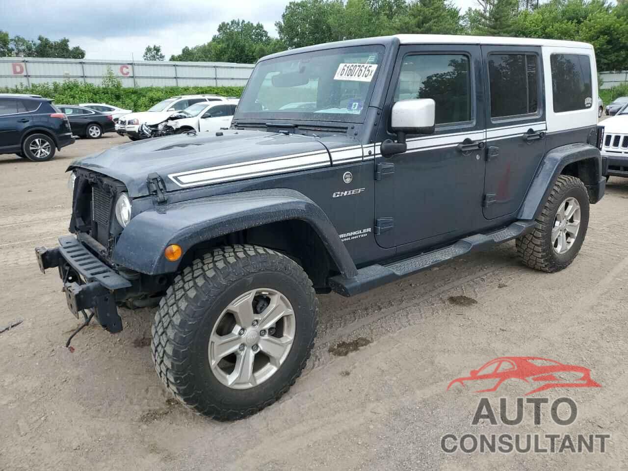 JEEP WRANGLER 2017 - 1C4HJWEG8HL640282