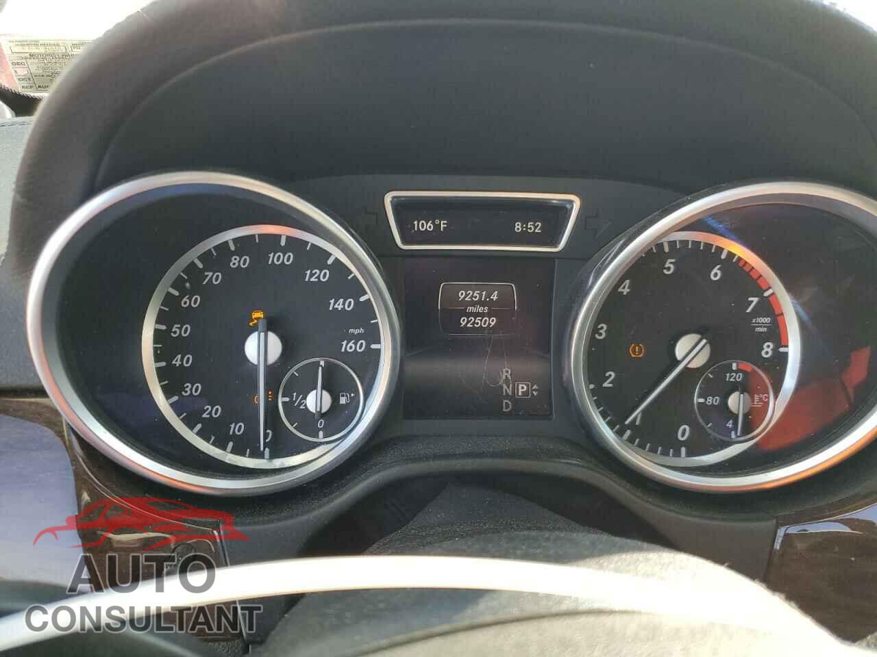 MERCEDES-BENZ GL-CLASS 2014 - 4JGDF7CE4EA419210