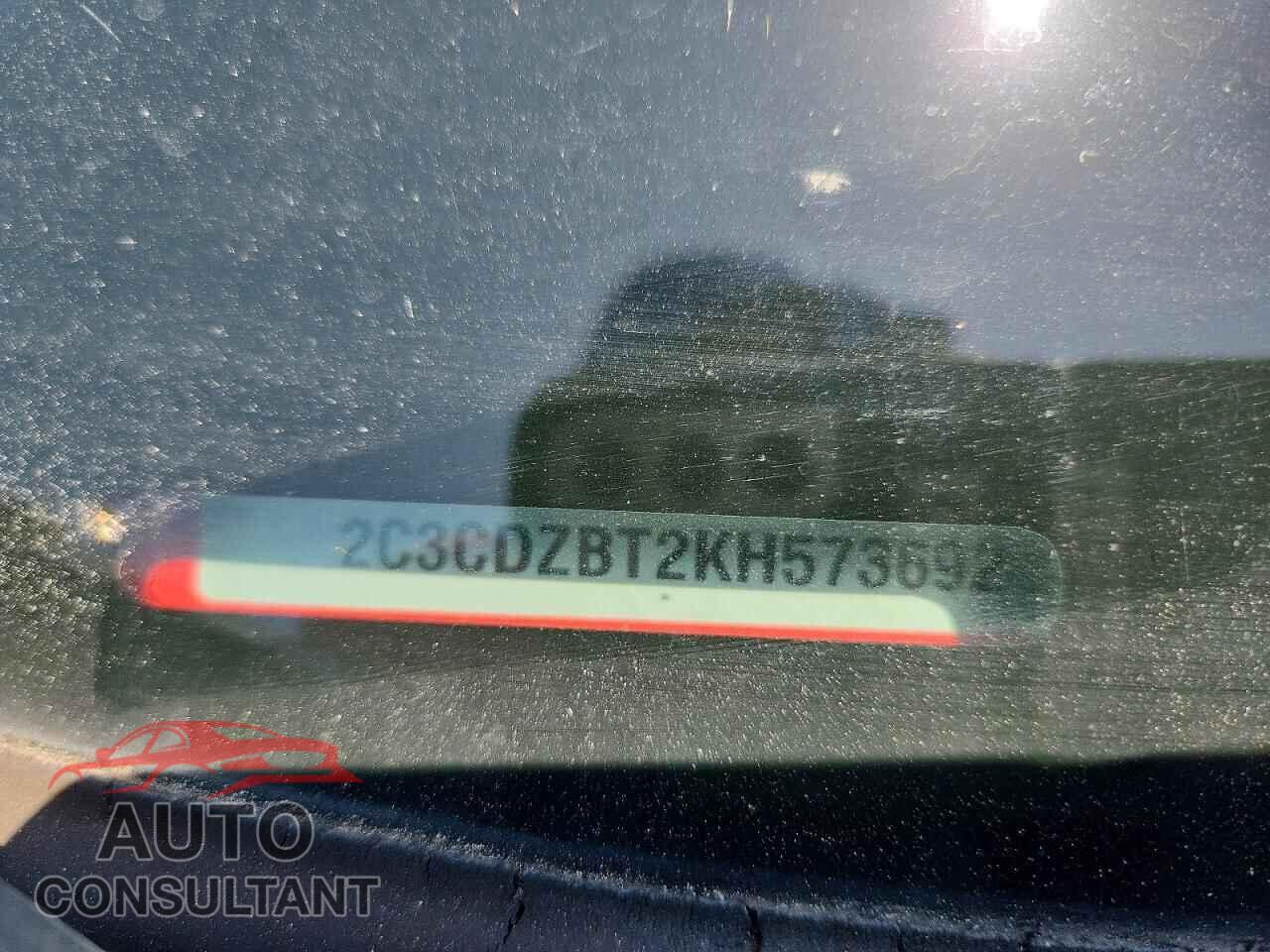 DODGE CHALLENGER 2019 - 2C3CDZBT2KH573692