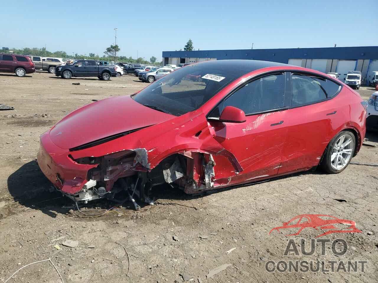 TESLA MODEL Y 2022 - 7SAYGDEE8NF329101