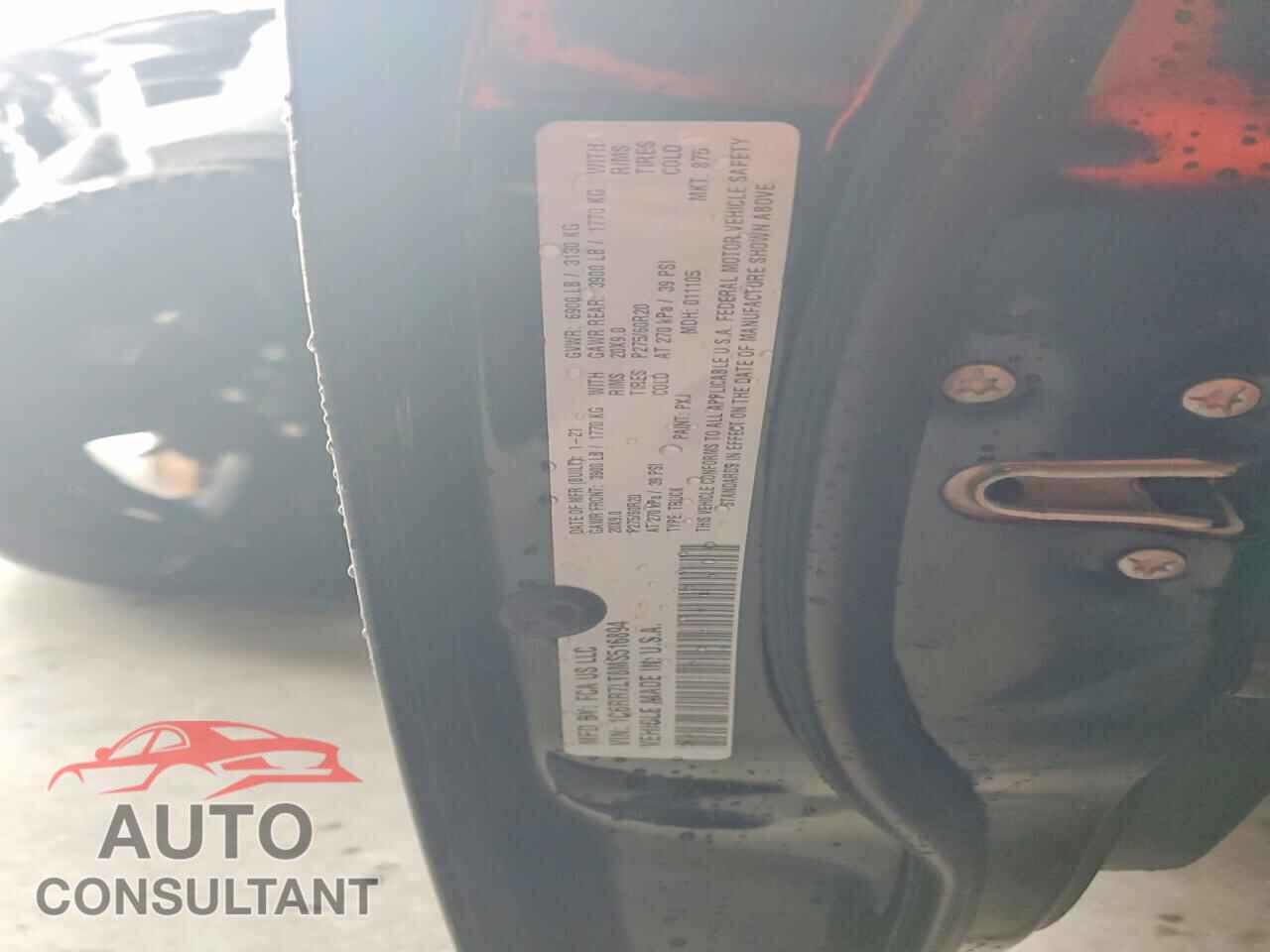 RAM 1500 2021 - 1C6RR7LT8MS516894