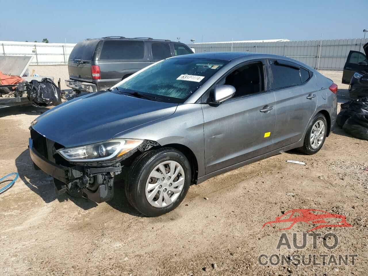 HYUNDAI ELANTRA 2018 - KMHD74LF9JU477617