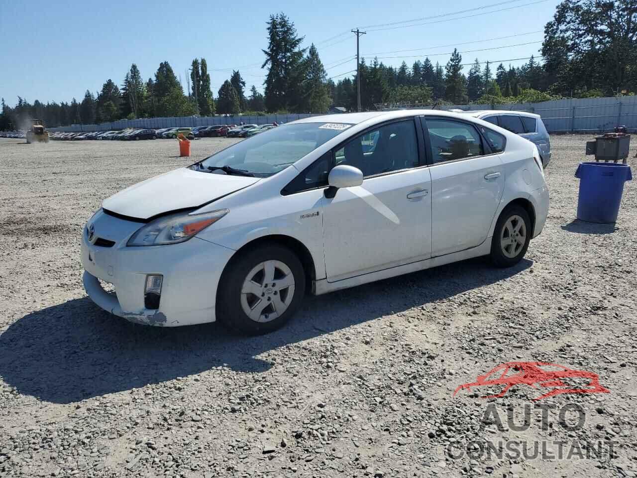 TOYOTA PRIUS 2011 - JTDKN3DU9B1400791