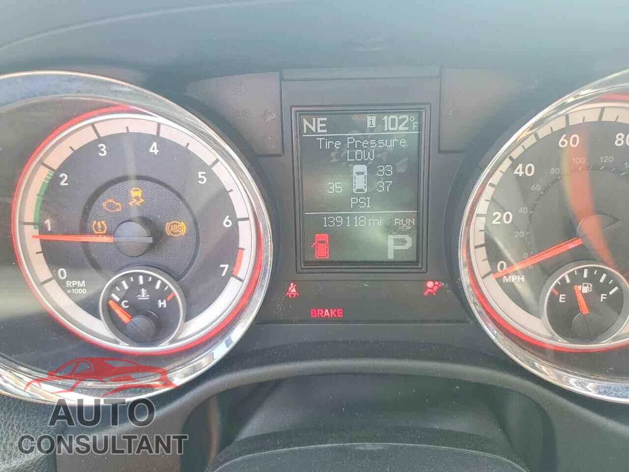DODGE DURANGO 2012 - 1C4RDHDG0CC182772