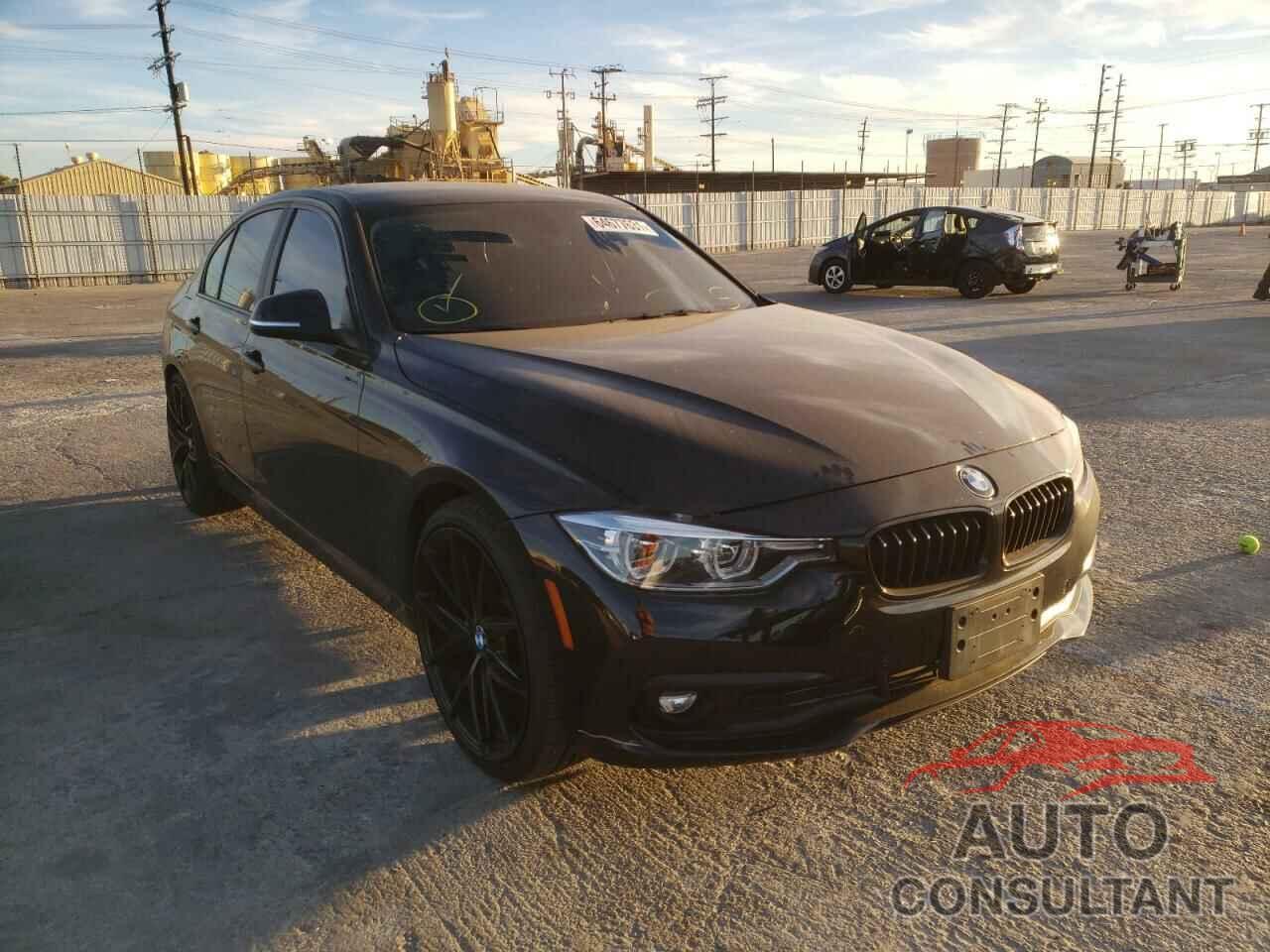 BMW 3 SERIES 2017 - WBA8E1G39HNU17106