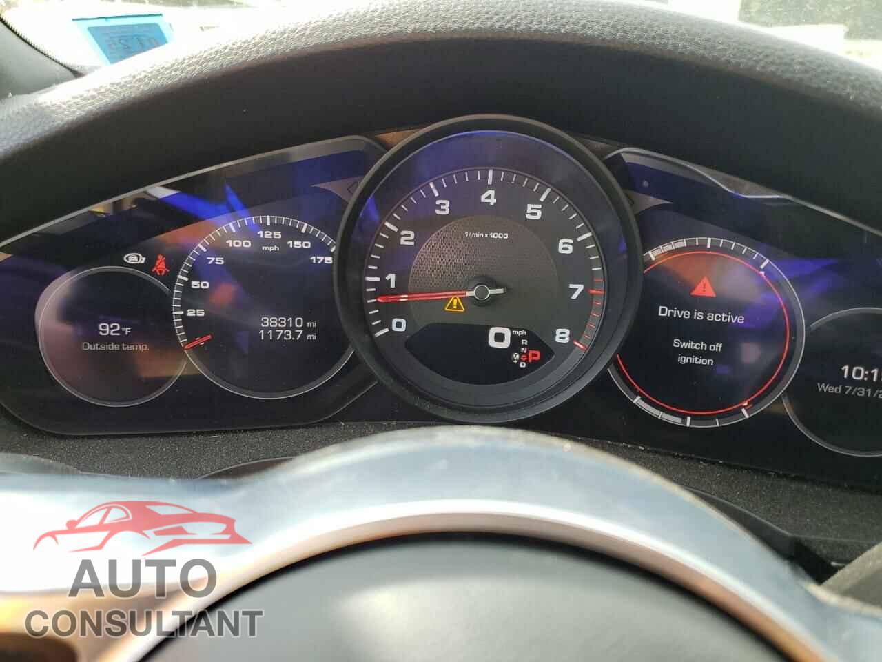 PORSCHE CAYENNE 2019 - WP1AA2AY4KDA17038