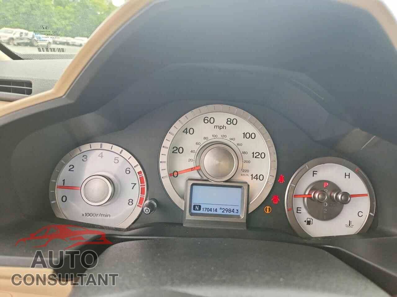 HONDA PILOT 2010 - 5FNYF4H96AB019070