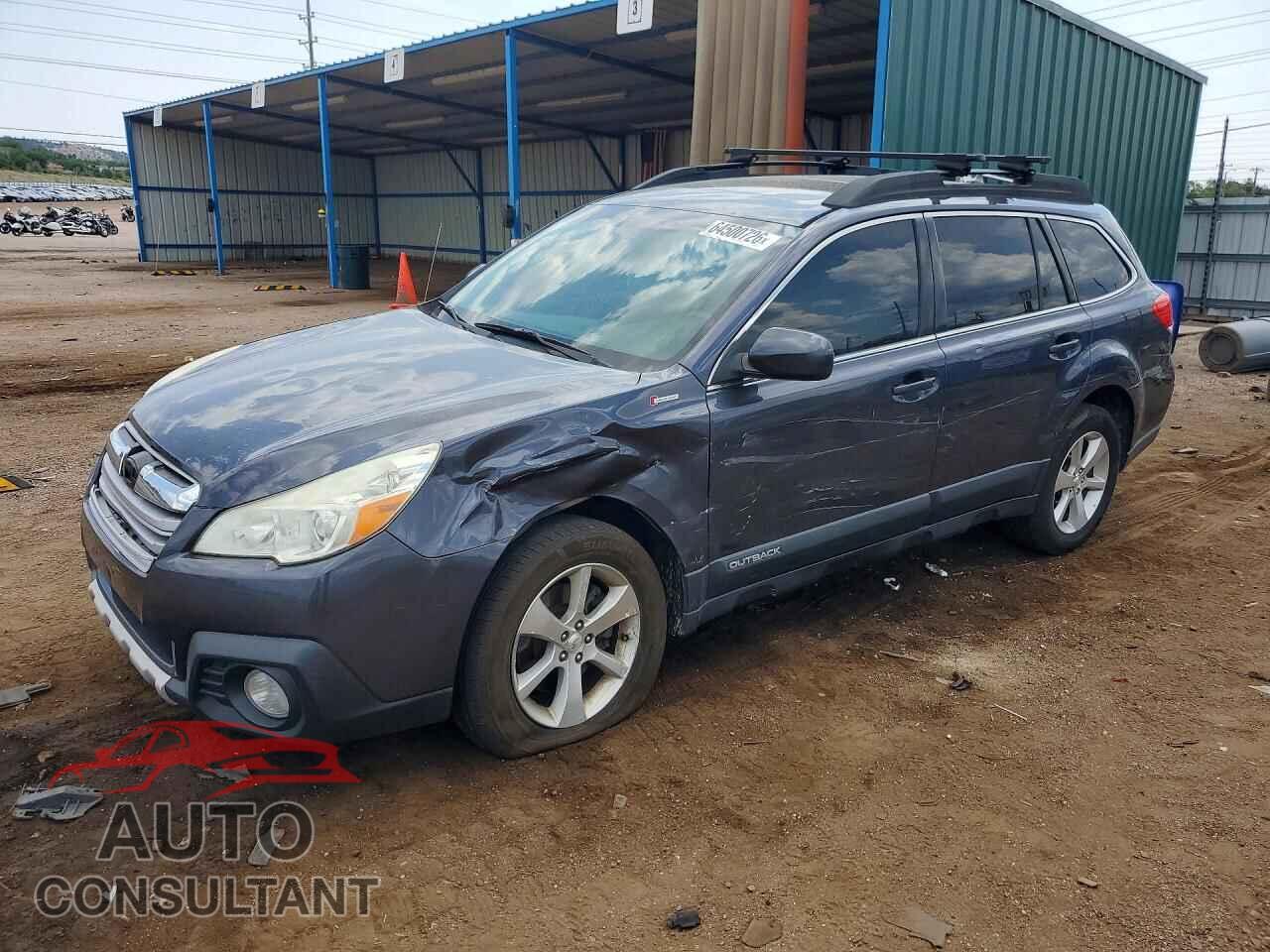 SUBARU OUTBACK 2013 - 4S4BRDKC5D2220706