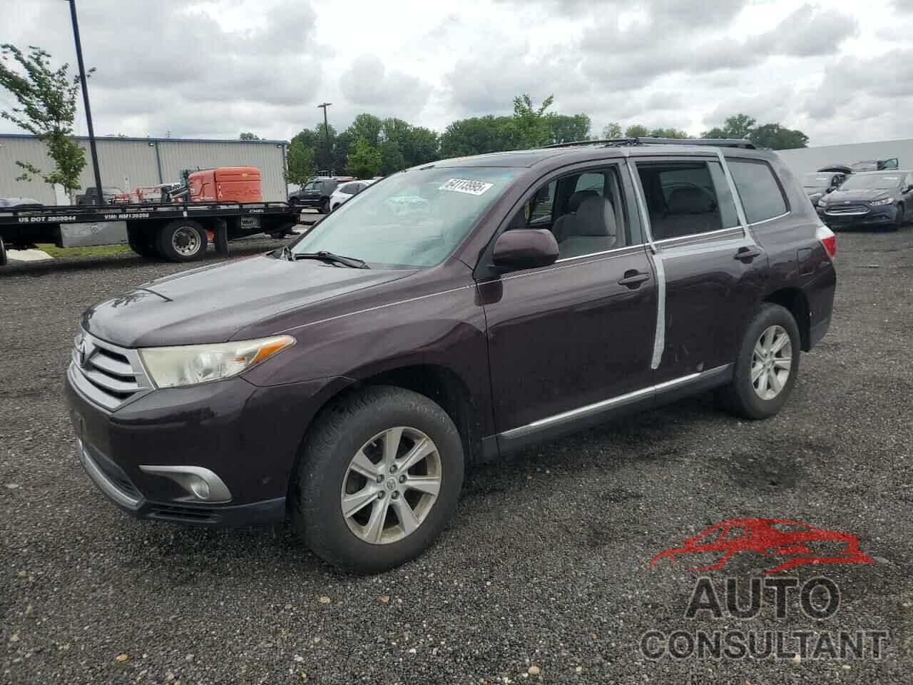 TOYOTA HIGHLANDER 2012 - 5TDZK3EH9CS083429