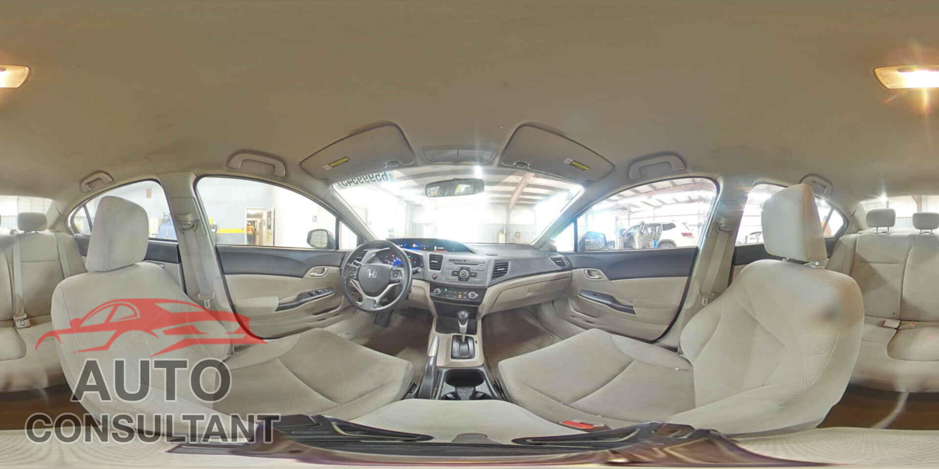 HONDA CIVIC 2012 - 19XFB2F50CE372968