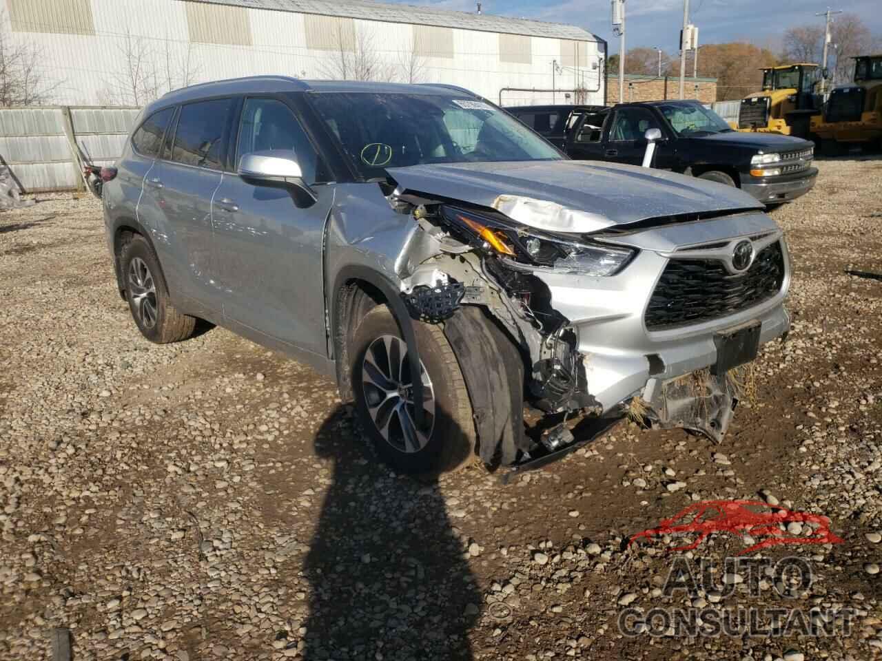 TOYOTA HIGHLANDER 2021 - 5TDGZRBH7MS085966