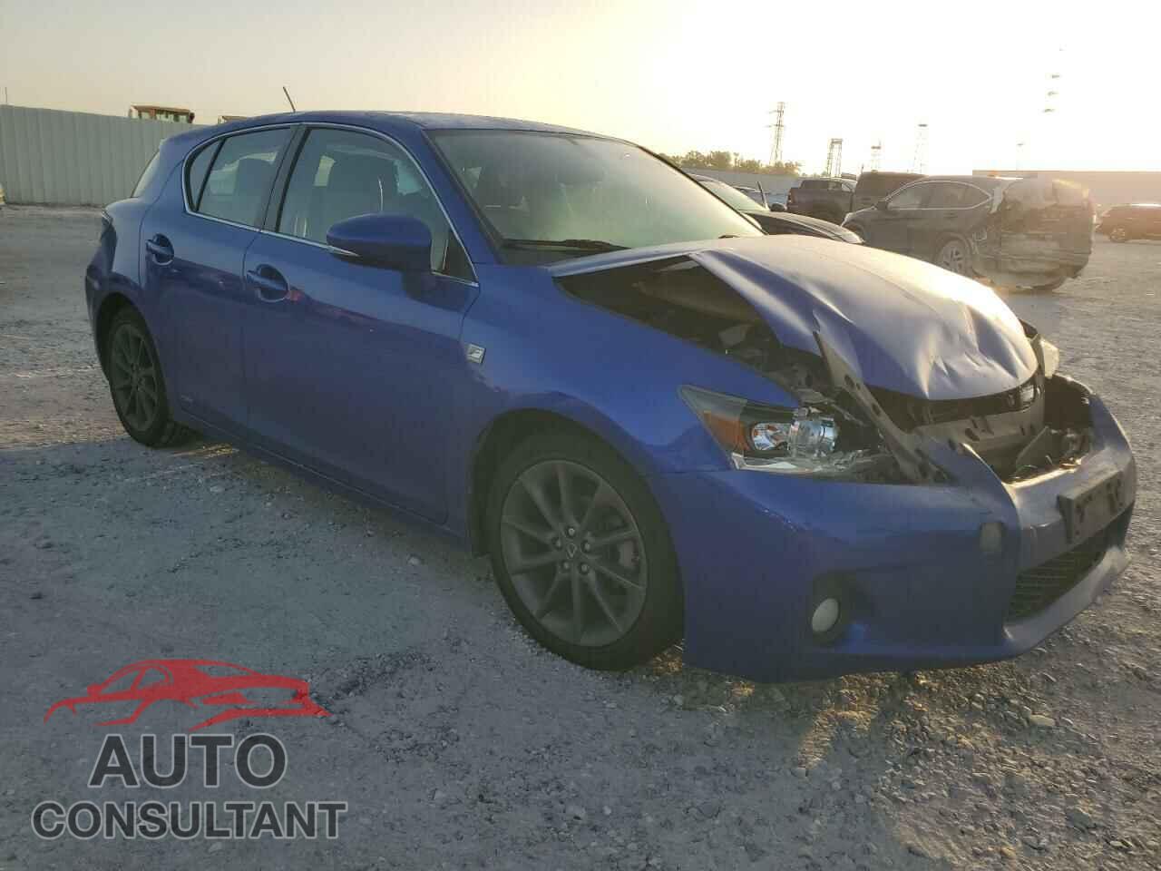 LEXUS CT 200 2012 - JTHKD5BH3C2081175