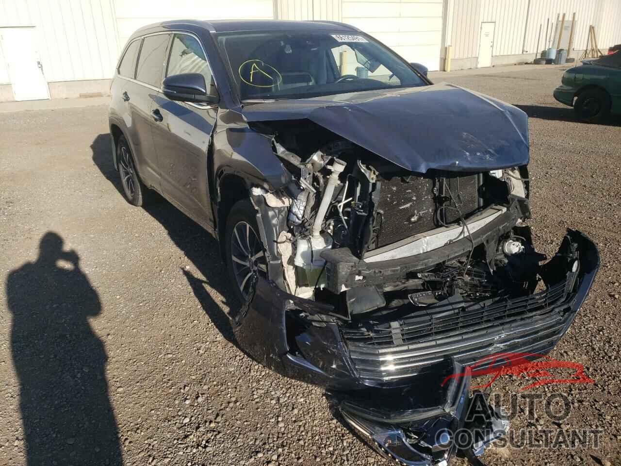 TOYOTA HIGHLANDER 2017 - 5TDJZRFH6HS397654