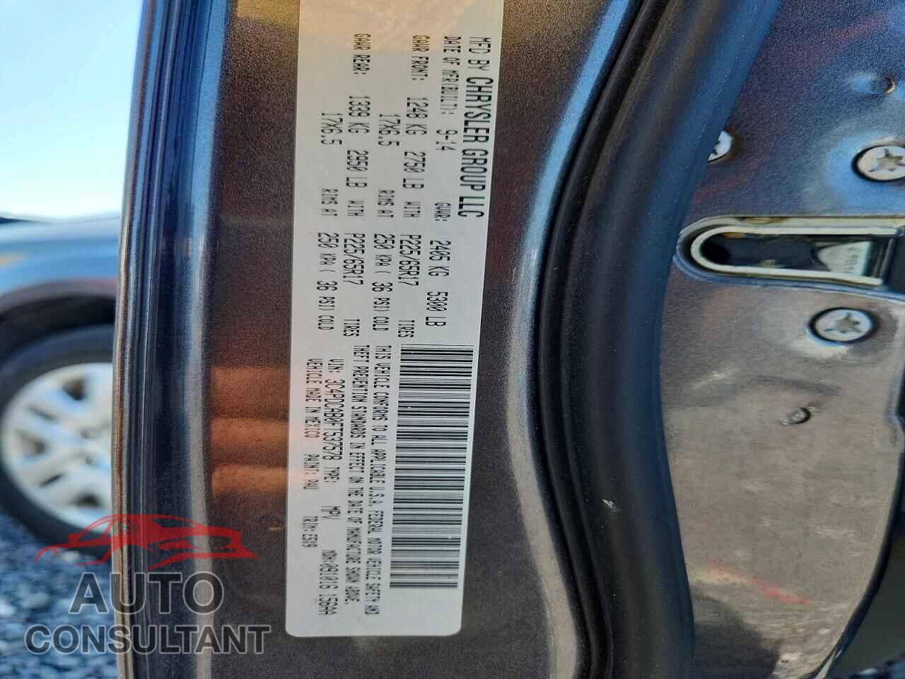 DODGE JOURNEY 2015 - 3C4PDCAB0FT537578