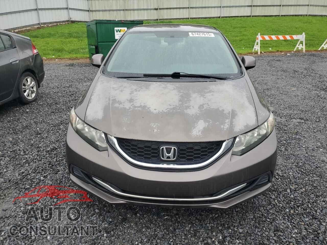 HONDA CIVIC 2013 - 2HGFB2F58DH509999