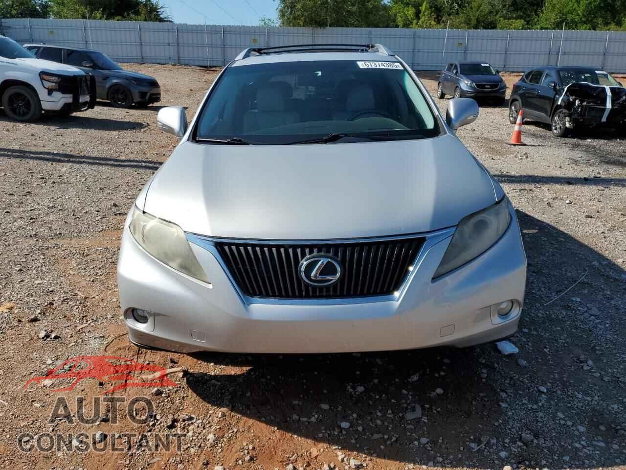 LEXUS RX350 2011 - 2T2ZK1BA8BC045978