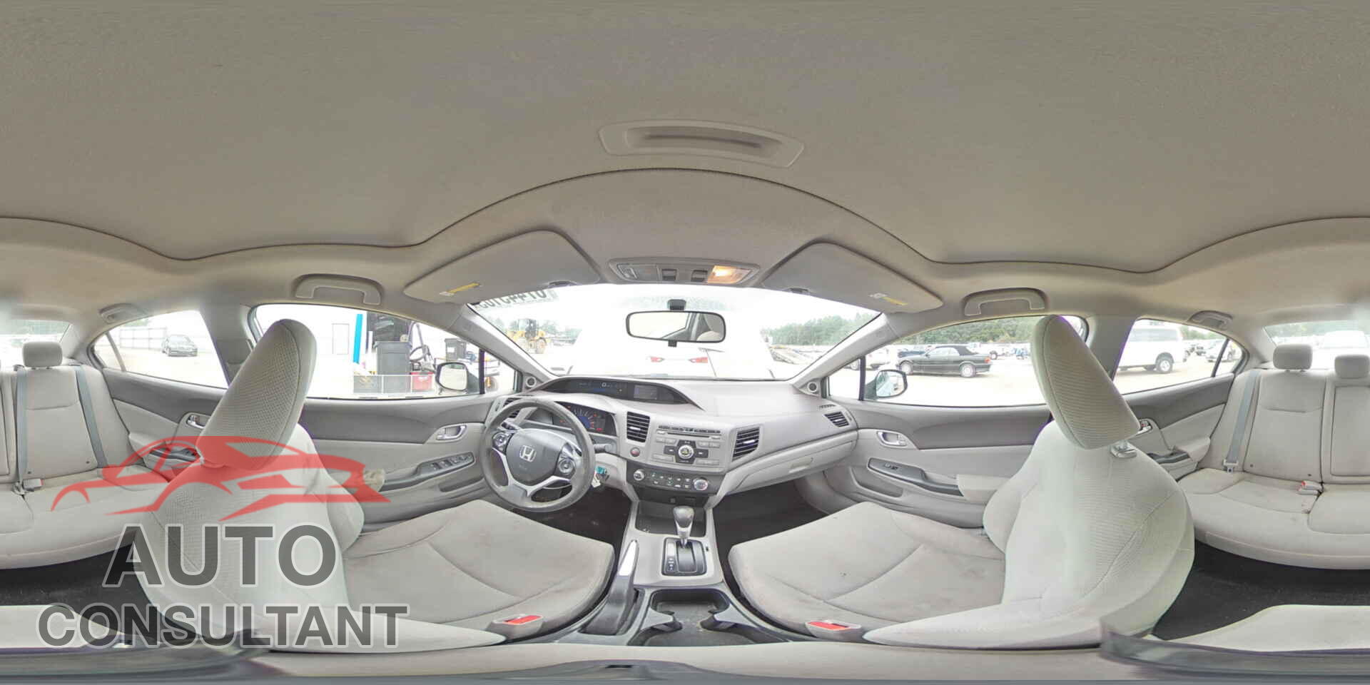 HONDA CIVIC 2012 - 19XFB2F81CE312899