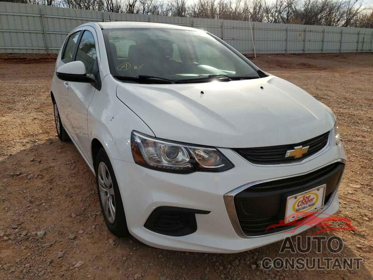 CHEVROLET SONIC 2017 - 1G1JG6SHXH4158817