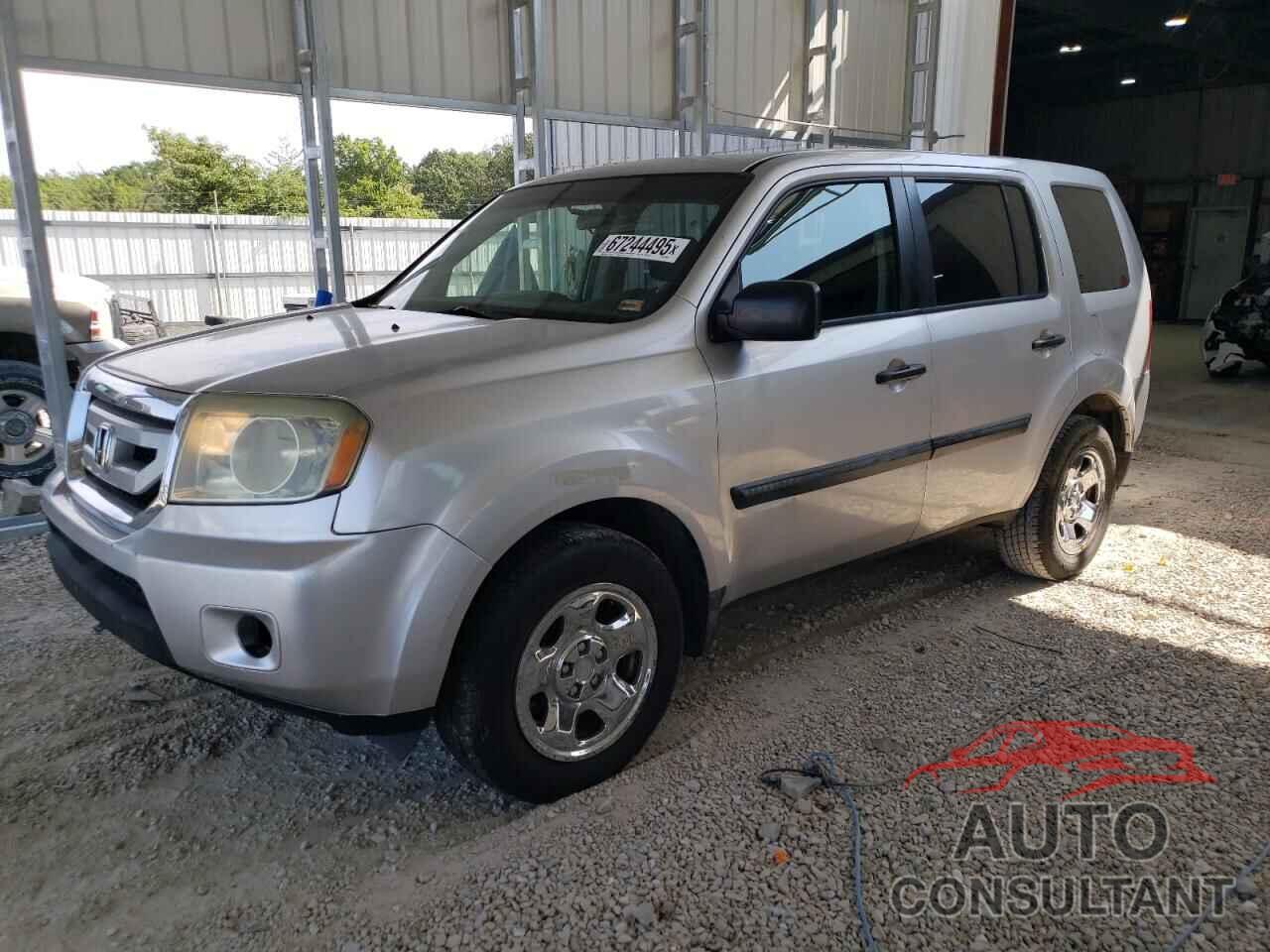 HONDA PILOT 2010 - 5FNYF3H20AB009616
