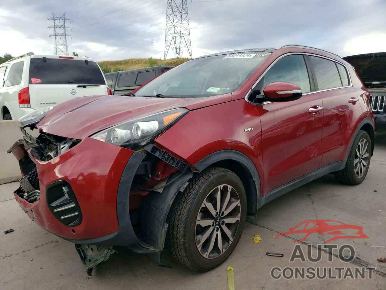 KIA SPORTAGE 2017 - KNDPNCAC4H7230475