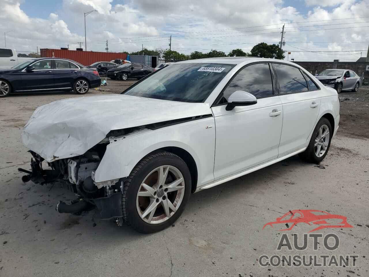 AUDI A4 2018 - WAUKMAF49JA118117