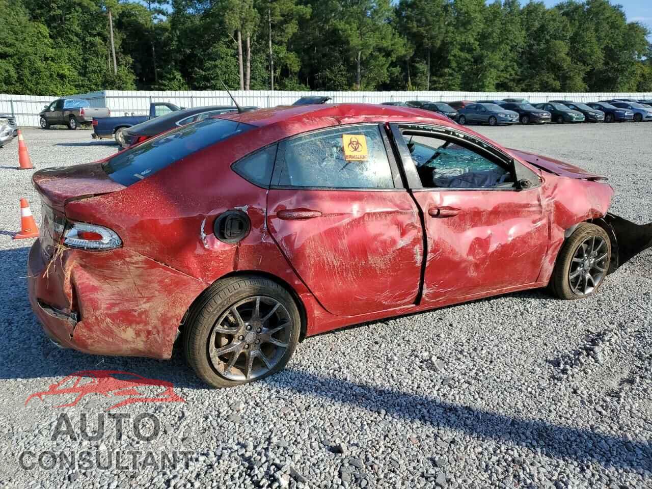 DODGE DART 2015 - 1C3CDFBB8FD403250