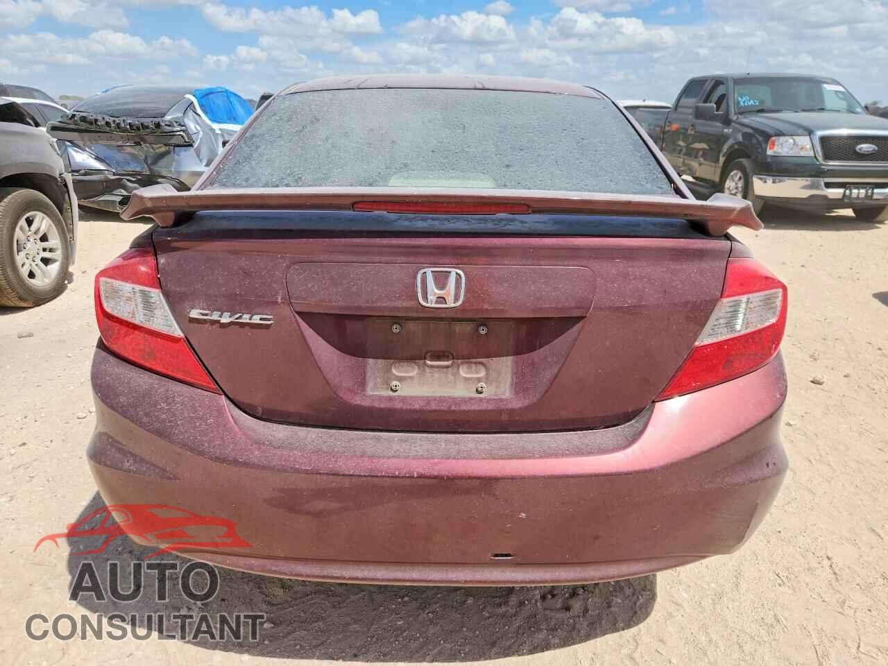 HONDA CIVIC 2012 - 2HGFB2F54CH612836