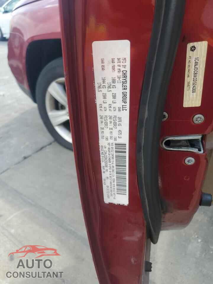 JEEP COMPASS 2012 - 1C4NJDCBXCD524308