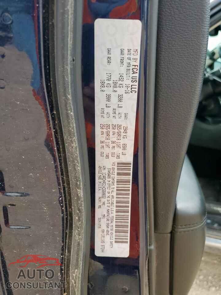 DODGE DURANGO 2017 - 1C4RDHAG1HC680832