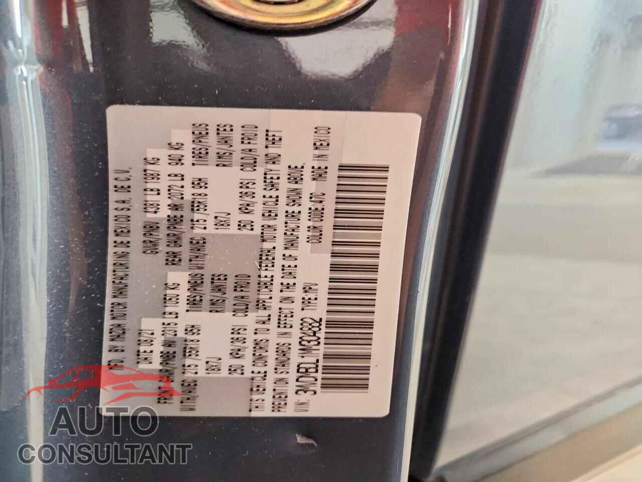 MAZDA CX30 2021 - 3MVDMBDL1MM304882