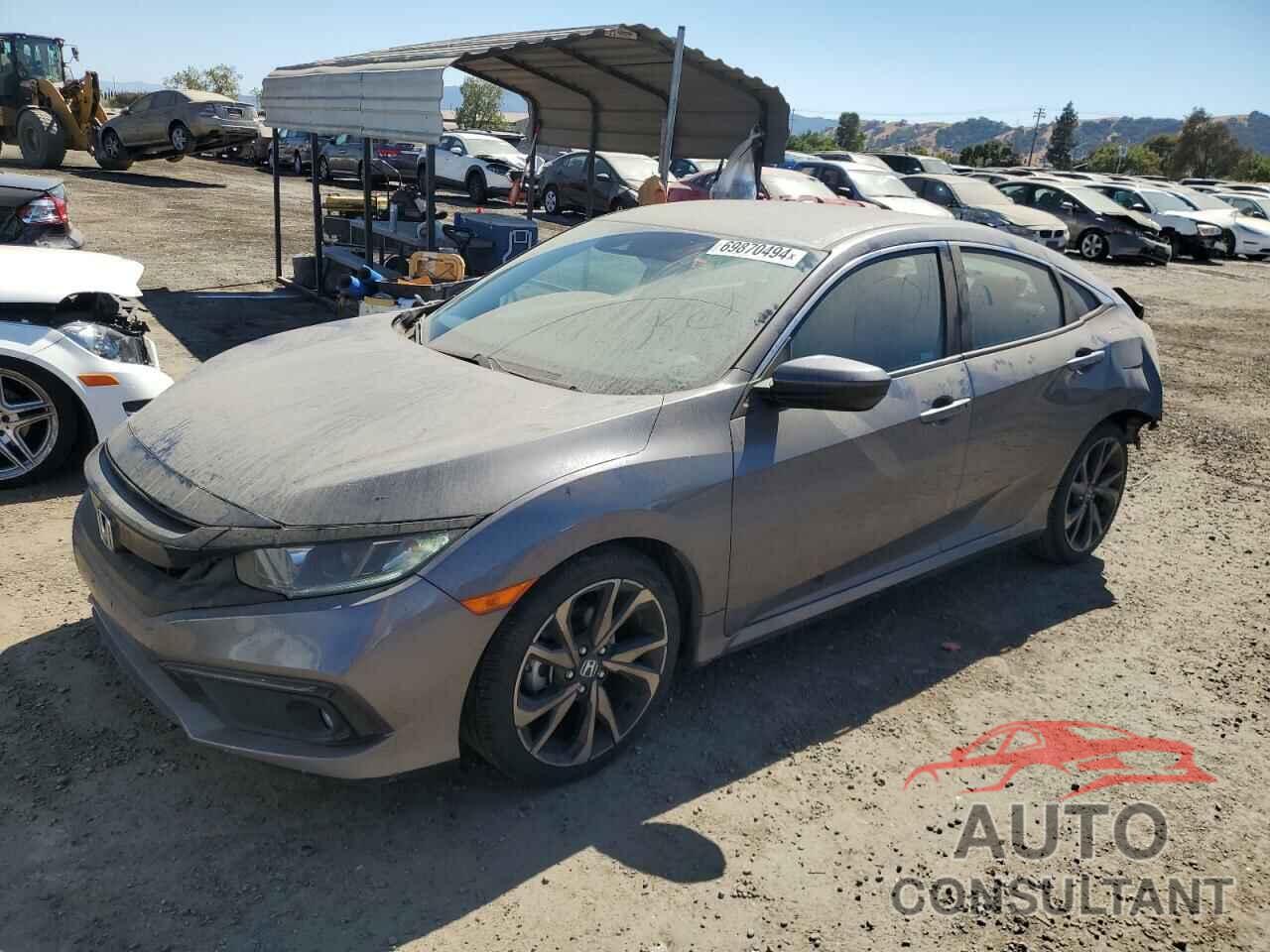 HONDA CIVIC 2021 - 19XFC2F80ME202148