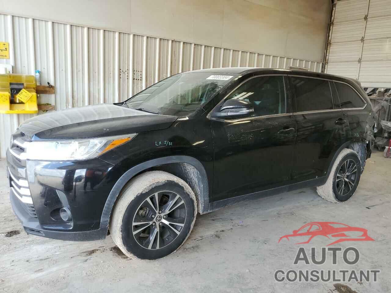 TOYOTA HIGHLANDER 2019 - 5TDZZRFH3KS369529